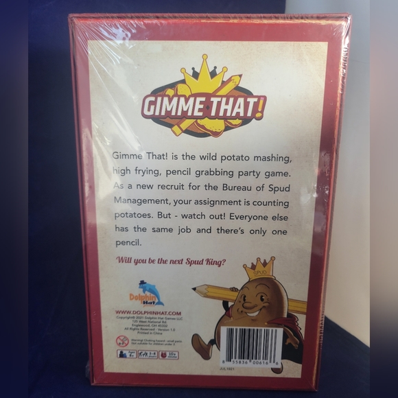 Dolphin Hat Games Gimme That! Ages 8+, 3+ players, 10 min Numbers Counting Math. - Picture 3 of 6